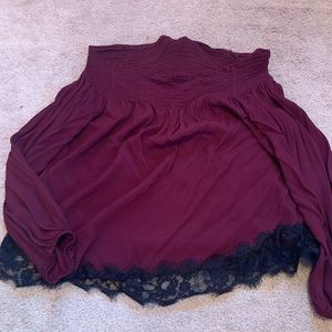 Off the shoulder top